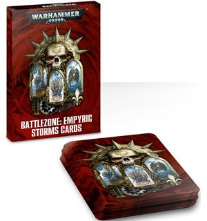 Battlezone Empyric Storm Cards Warhammer 40K 